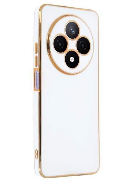 Mey İthalat®   Redmi 14C Kılıf Volet Silikon - Beyaz