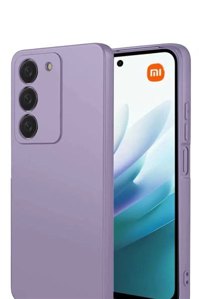 Mey İthalat®   Redmi 15 4G First Silikon - Lila