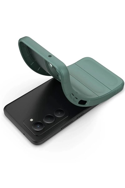 Mey İthalat®   Redmi 15 4G Optimum Silikon - Koyu Yeşil