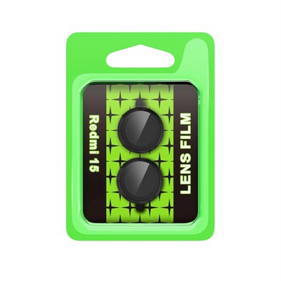 Mey İthalat®   Redmi 15 4G Raze Metal Kamera Lens - Siyah