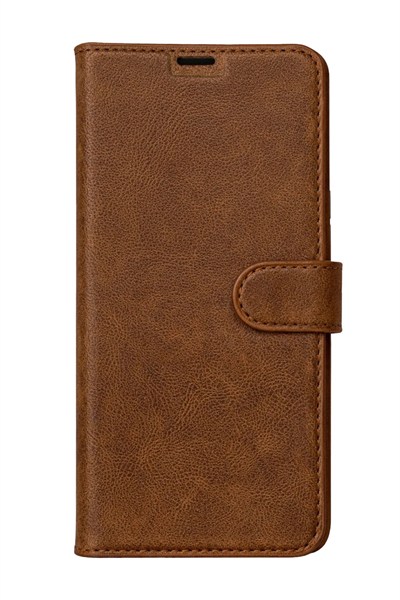 Mey İthalat®   Redmi 15 5G Trend S Plus Kapaklı Kılıf - Taba