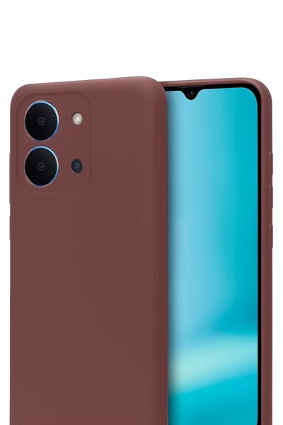 Mey İthalat®   Redmi 15C 4G First Silikon - Bordo