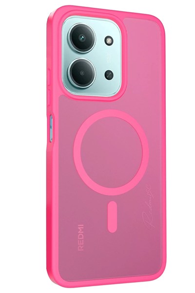 Mey İthalat®   Redmi 15C 4G Jota Magsafe Kapak - Rose
