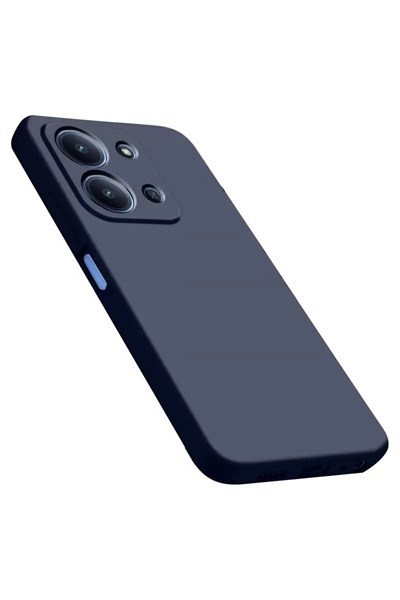Mey İthalat®   Redmi 15C 4G Nano içi Kadife Silikon - Lacivert