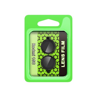 Mey İthalat®   Redmi 15C 4G Raze Metal Kamera Lens - Siyah