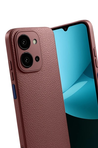 Mey İthalat®   Redmi 15C 4G Thermax Silikon Kılıf - Bordo
