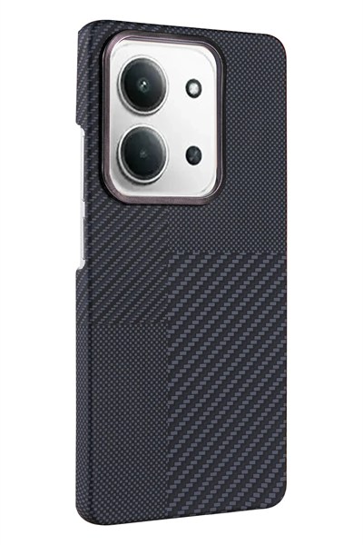 Mey İthalat®   Redmi 15C 4G Vega Magsafe Kapak - Siyah