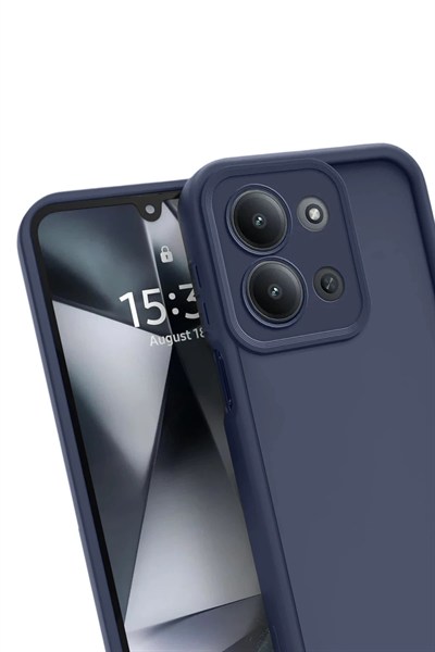 Mey İthalat®   Redmi 15C 4G Viera Silikon - Lacivert