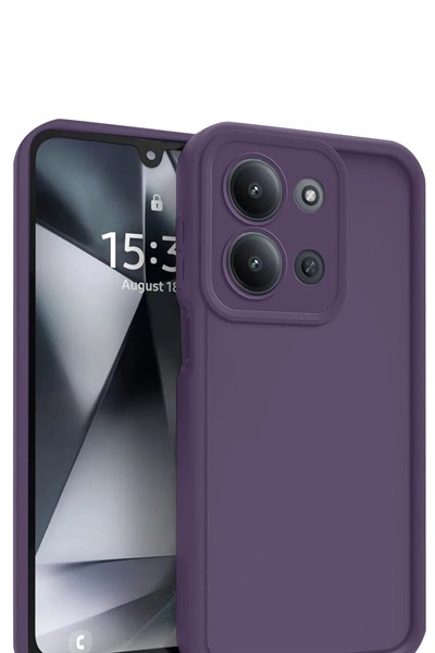 Mey İthalat®   Redmi 15C 4G Viera Silikon - Mürdüm