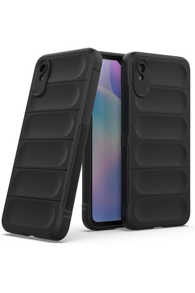 Mey İthalat®   Redmi 9A Kılıf Optimum Silikon - Siyah