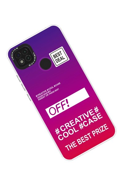 Mey İthalat®   Redmi 9C Kılıf Estoril Desenli Kapak - Estoril - 9