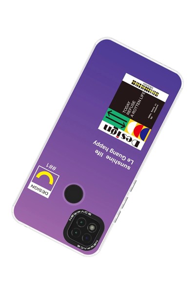 Mey İthalat®   Redmi 9C Kılıf Estoril Desenli Kapak - Estoril - 4