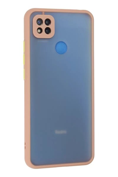 Mey İthalat®   Redmi 9C Kılıf Montreal Silikon Kapak - Pembe
