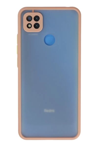 Mey İthalat®   Redmi 9C Kılıf Montreal Silikon Kapak - Pembe
