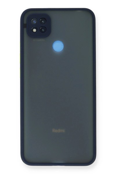 Mey İthalat®   Redmi 9C Kılıf Montreal Silikon Kapak - Lacivert