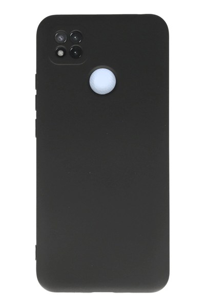 Mey İthalat®   Redmi 9C Kılıf Nano içi Kadife Silikon - Gri