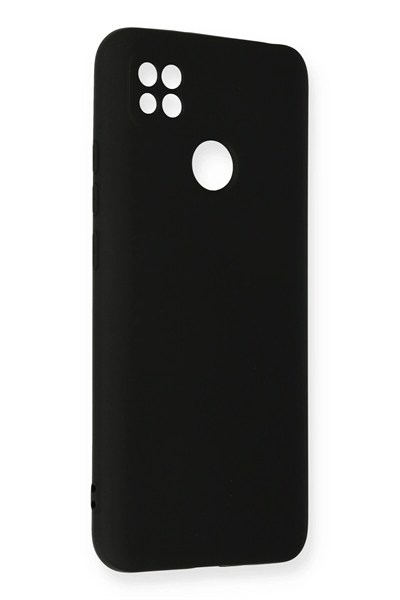 Mey İthalat®   Redmi 9C Kılıf Nano içi Kadife Silikon - Siyah