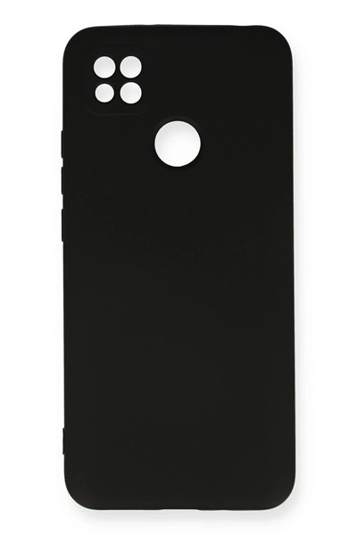 Mey İthalat®   Redmi 9C Kılıf Nano içi Kadife Silikon - Siyah
