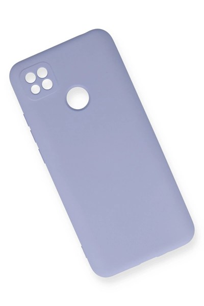 Mey İthalat®   Redmi 9C Kılıf Nano içi Kadife Silikon - Lila