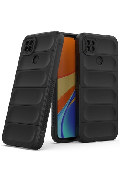 Mey İthalat®   Redmi 9C Kılıf Optimum Silikon - Siyah