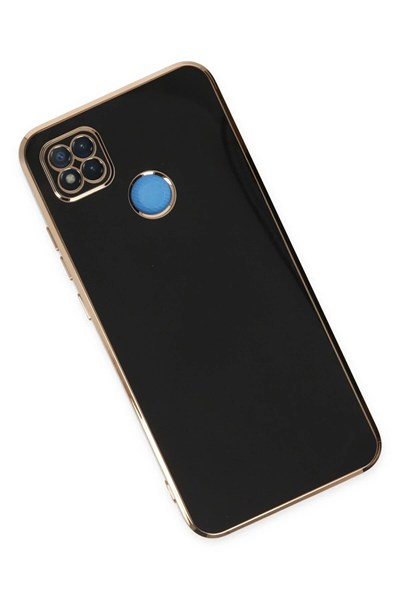 Mey İthalat®   Redmi 9C Kılıf Volet Silikon - Siyah