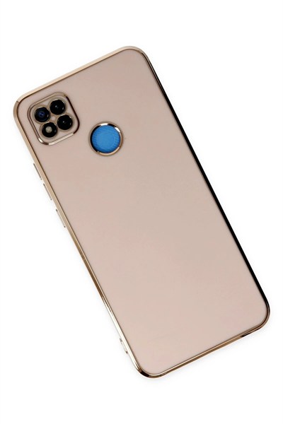 Mey İthalat®   Redmi 9C Kılıf Volet Silikon - Pembe