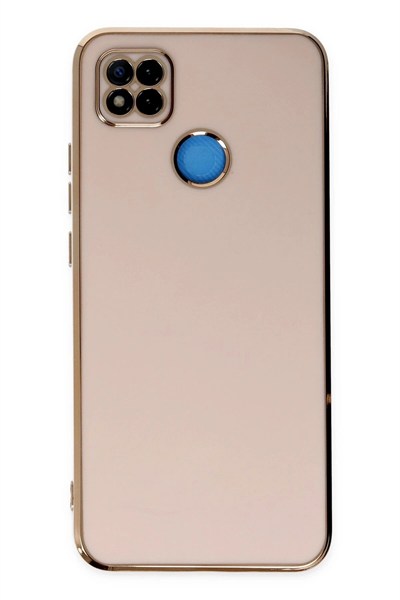 Mey İthalat®   Redmi 9C Kılıf Volet Silikon - Pembe