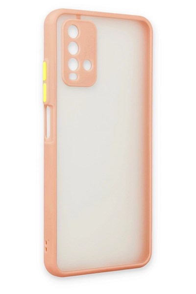 Mey İthalat®   Redmi 9T Kılıf Montreal Silikon Kapak - Pembe