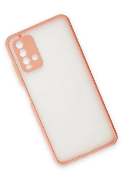 Mey İthalat®   Redmi 9T Kılıf Montreal Silikon Kapak - Pembe