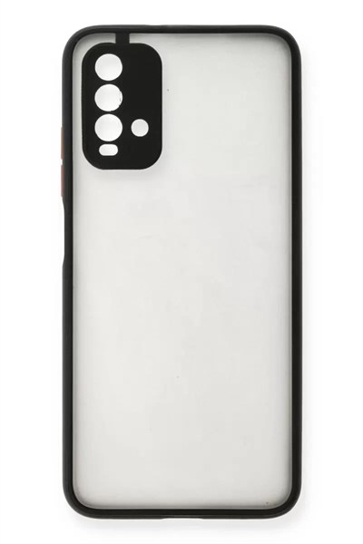 Mey İthalat®   Redmi 9T Kılıf Montreal Silikon Kapak - Siyah