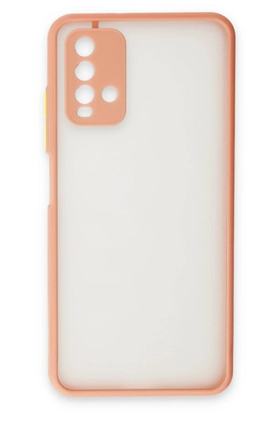 Mey İthalat®   Redmi 9T Kılıf Montreal Silikon Kapak - Pembe