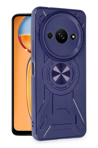 Mey İthalat®   Redmi A3 4G Kılıf Lincoln Silikon - Lacivert