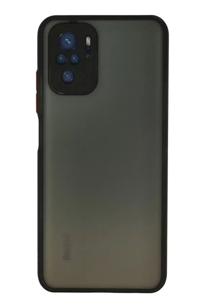 Mey İthalat®   Redmi Note 10 Kılıf Montreal Silikon Kapak - Siyah