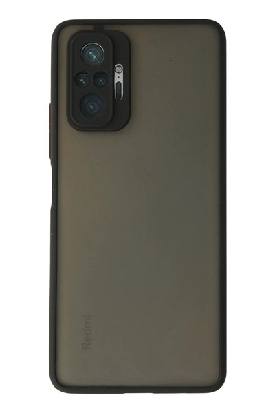 Mey İthalat®   Redmi Note 10 Pro Kılıf Montreal Silikon Kapak - Siyah