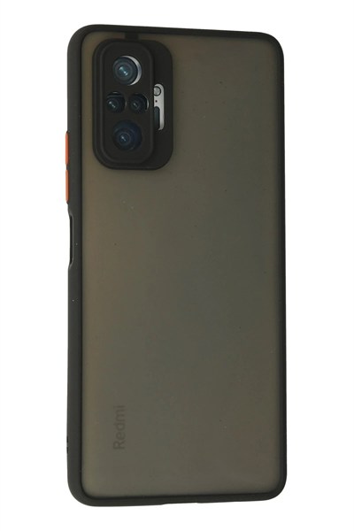 Mey İthalat®   Redmi Note 10 Pro Kılıf Montreal Silikon Kapak - Siyah