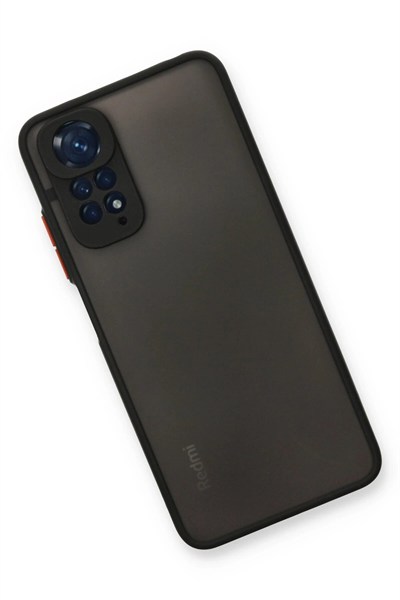 Mey İthalat®   Redmi Note 11 Kılıf Montreal Silikon Kapak - Siyah