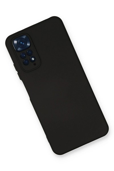 Mey İthalat®   Redmi Note 11 Kılıf Nano içi Kadife Silikon - Siyah