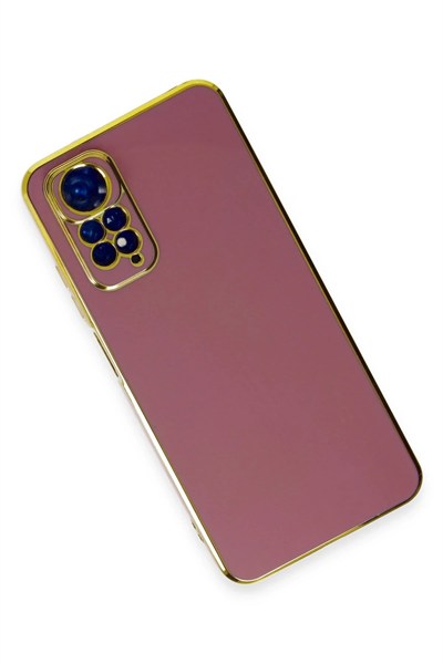 Mey İthalat®   Redmi Note 11 Kılıf Volet Silikon - Kırmızı