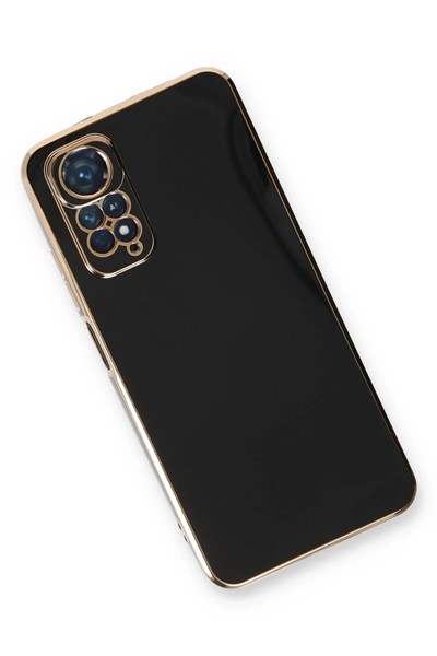 Mey İthalat®   Redmi Note 11 Kılıf Volet Silikon - Siyah