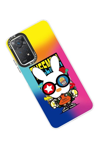 Mey İthalat®   Redmi Note 11 Pro Kılıf Estoril Desenli Kapak - Estoril - 10