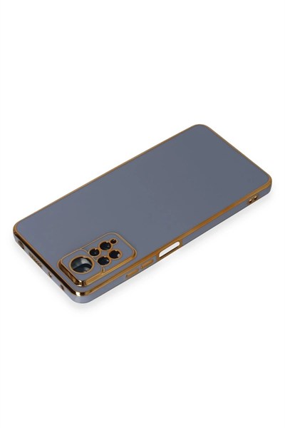 Mey İthalat®   Redmi Note 11 Pro Kılıf Volet Silikon - Mavi