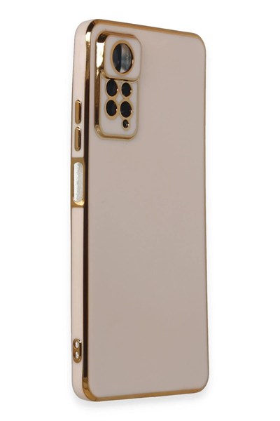 Mey İthalat®   Redmi Note 11 Pro Kılıf Volet Silikon - Pembe