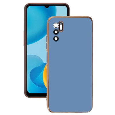 Mey İthalat®   Redmi Note 11 SE Kılıf Volet Silikon - Mavi