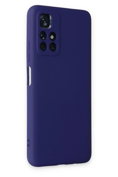 Mey İthalat®   Redmi Note 11T Kılıf Nano içi Kadife Silikon - Mor