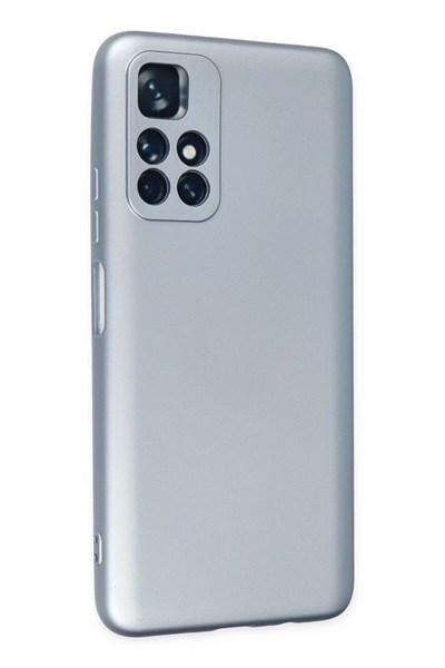 Mey İthalat®   Redmi Note 11T Kılıf Nano içi Kadife Silikon - Sky Blue