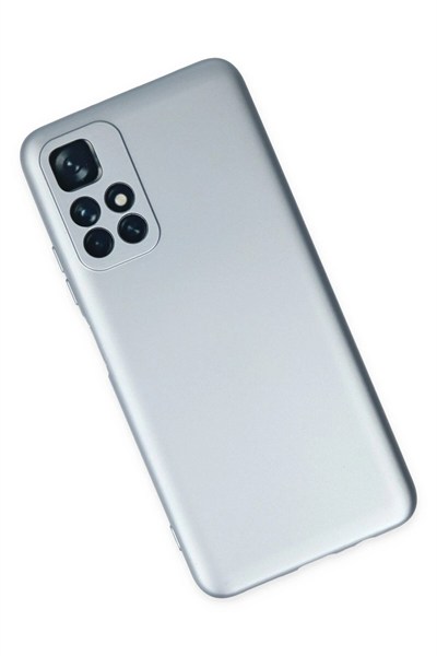 Mey İthalat®   Redmi Note 11T Kılıf Nano içi Kadife Silikon - Sky Blue