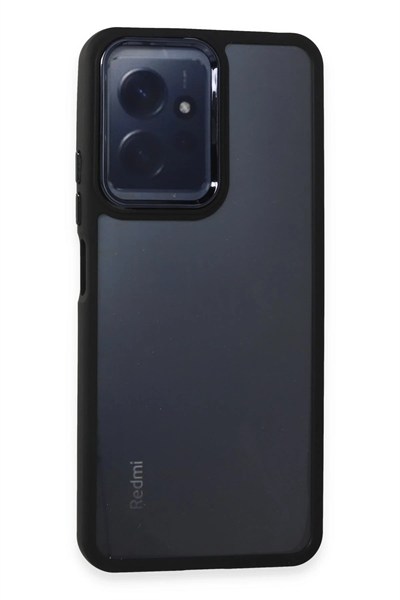 Mey İthalat®   Redmi Note 12 4G Kılıf Dora Kapak - Siyah