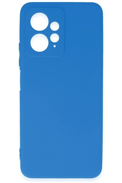 Mey İthalat®   Redmi Note 12 4G Kılıf First Silikon - Mavi