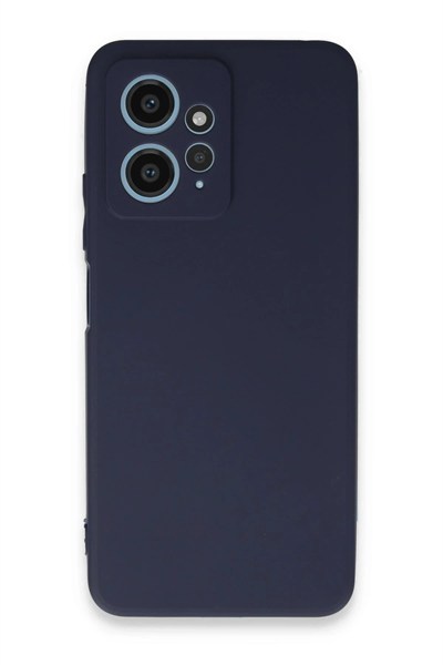 Mey İthalat®   Redmi Note 12 4G Kılıf First Silikon - Lacivert