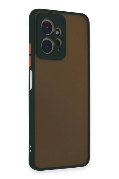 Mey İthalat®   Redmi Note 12 4G Kılıf Montreal Silikon Kapak - Yeşil